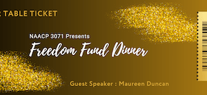 2026 NAACP Freedom Fund Dinner – Premier Table Seating